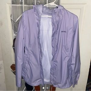 Columbia Sportswear Jacket Lavender Wind Breaker